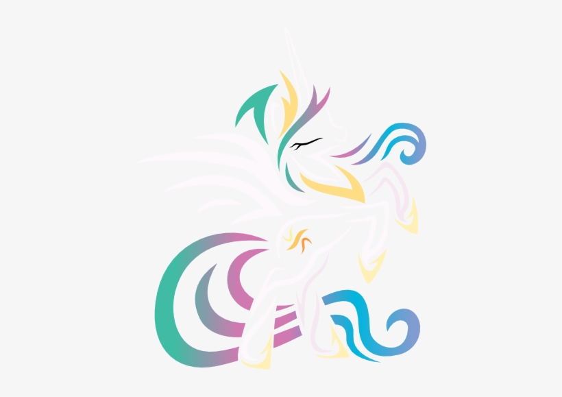 #107, Minimalist, Princess Celestia, Rearing, Safe, - Mlp Young Princess Celestia Fan Art, transparent png #1700024