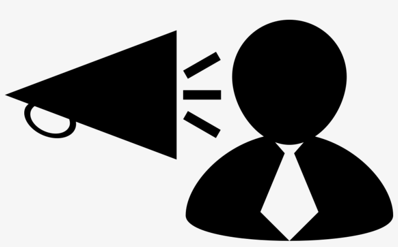 Man Listening The Sound Of A Speaker Comments - Education Silhouette, transparent png #1700101