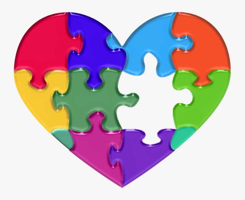 Resources Heartof Can - Autism Puzzle Piece Heart - Free Transparent
