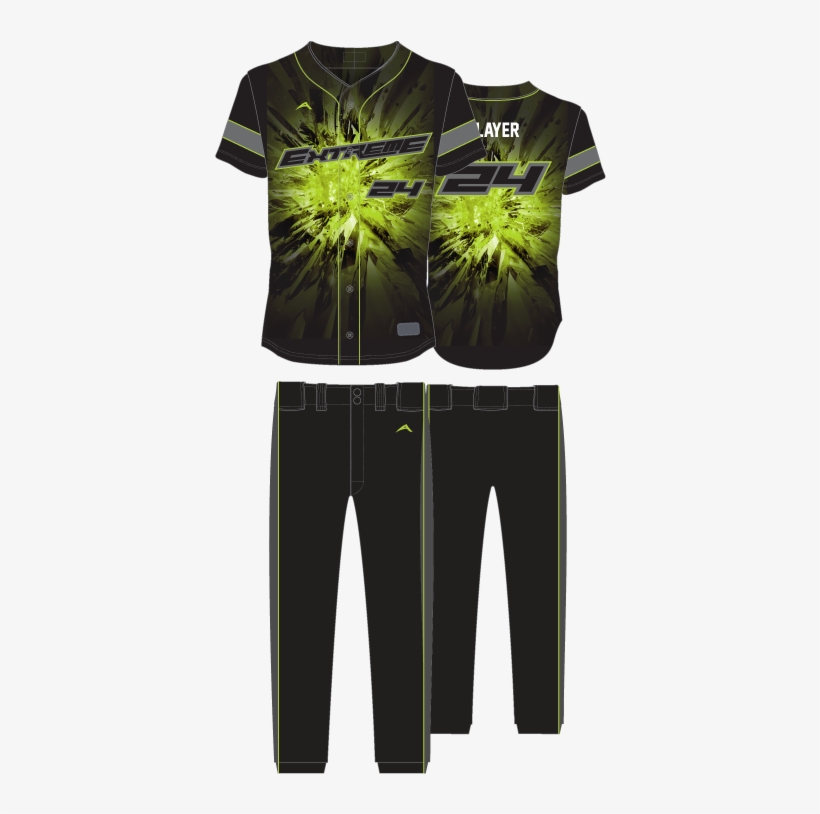 Baseball Softball Sublimation Uniform Explosion » Baseball Sublimated