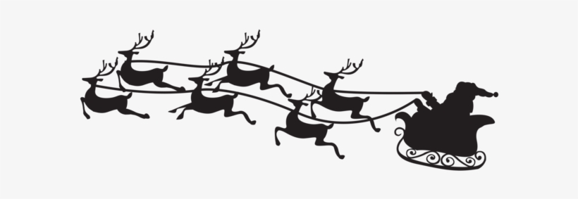 Download Freetoedit Christmas Reindeer Terrieasterly Santa Sleigh Silhouette Clipart Png Free Transparent Png Download Pngkey 3D SVG Files Ideas | SVG, Paper Crafts, SVG File