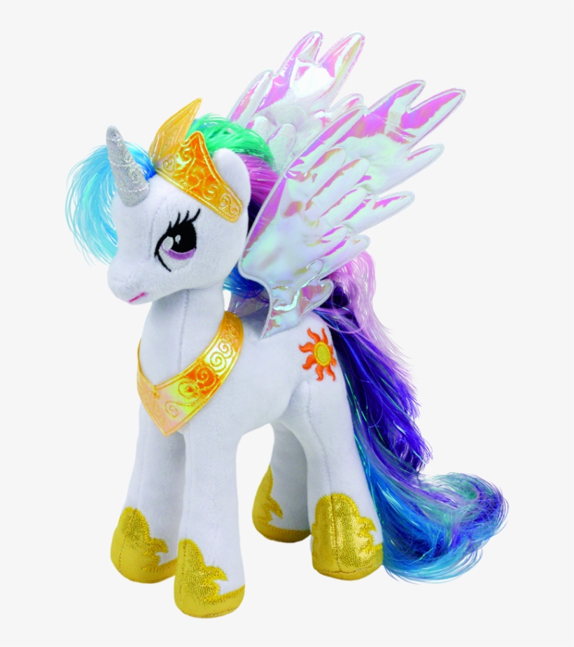 My Little Pony Princess Celestia Beanie Babies - Princess Celestia My Little Pony, transparent png #1700625