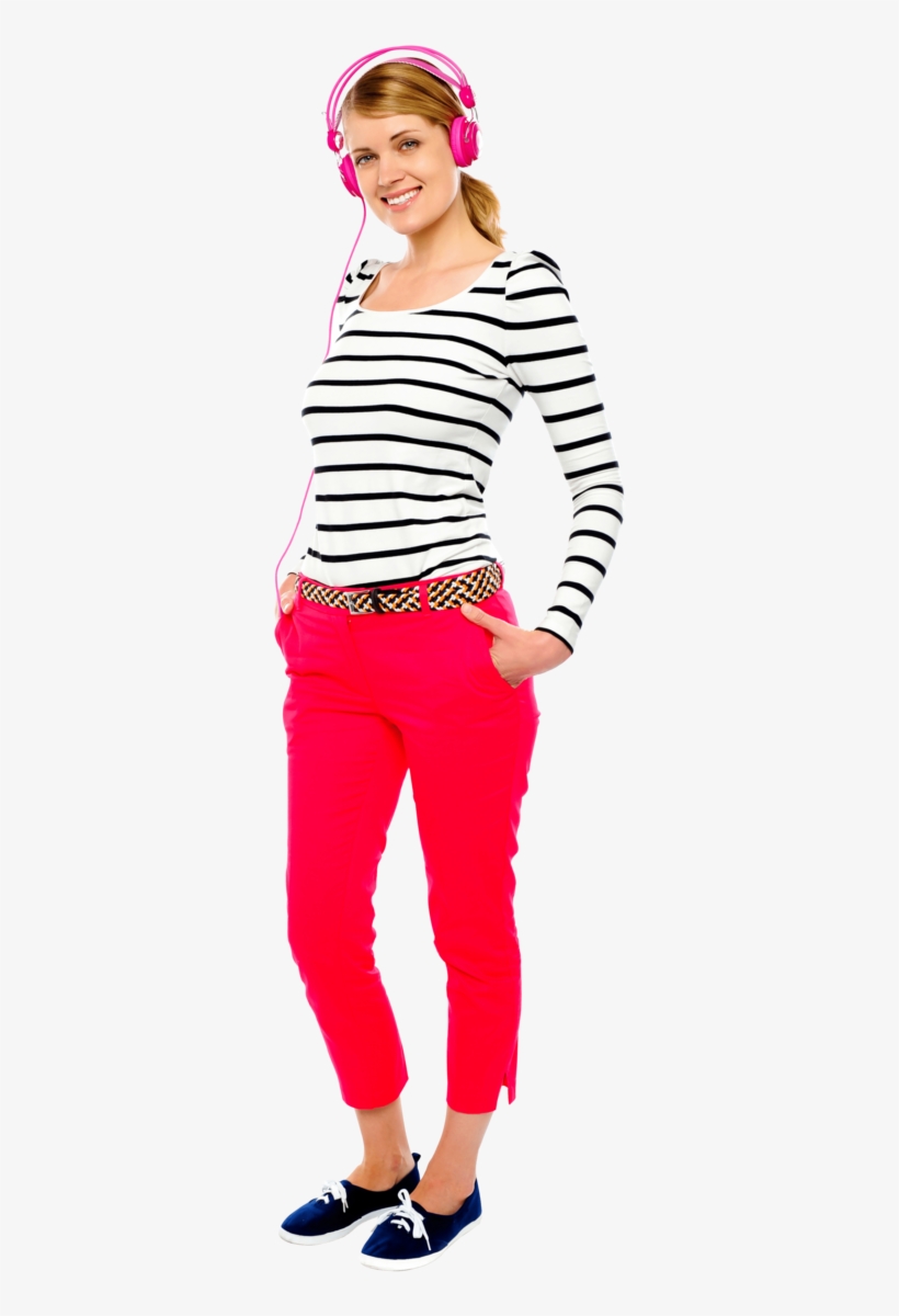 Free Png Women Listening Music Png Images Transparent - Girl, transparent png #1700723