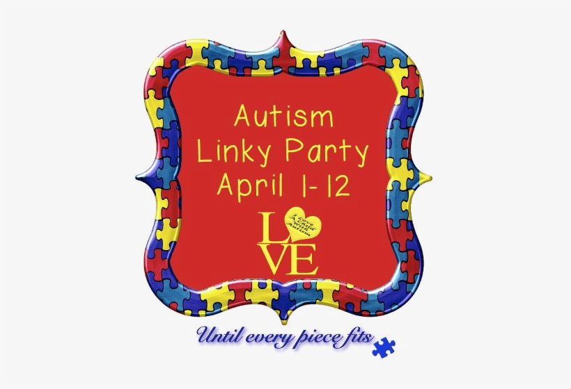 Autism Awareness Linky Party - Frame, transparent png #1700748