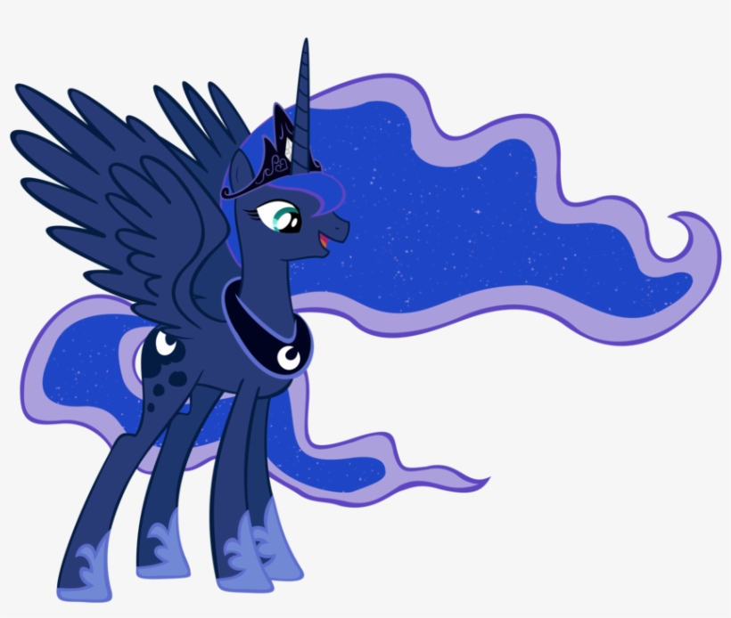 Fanmade Princess Luna Full Magic By Draikjack - Mlp Luna Grown Up, transparent png #1700880