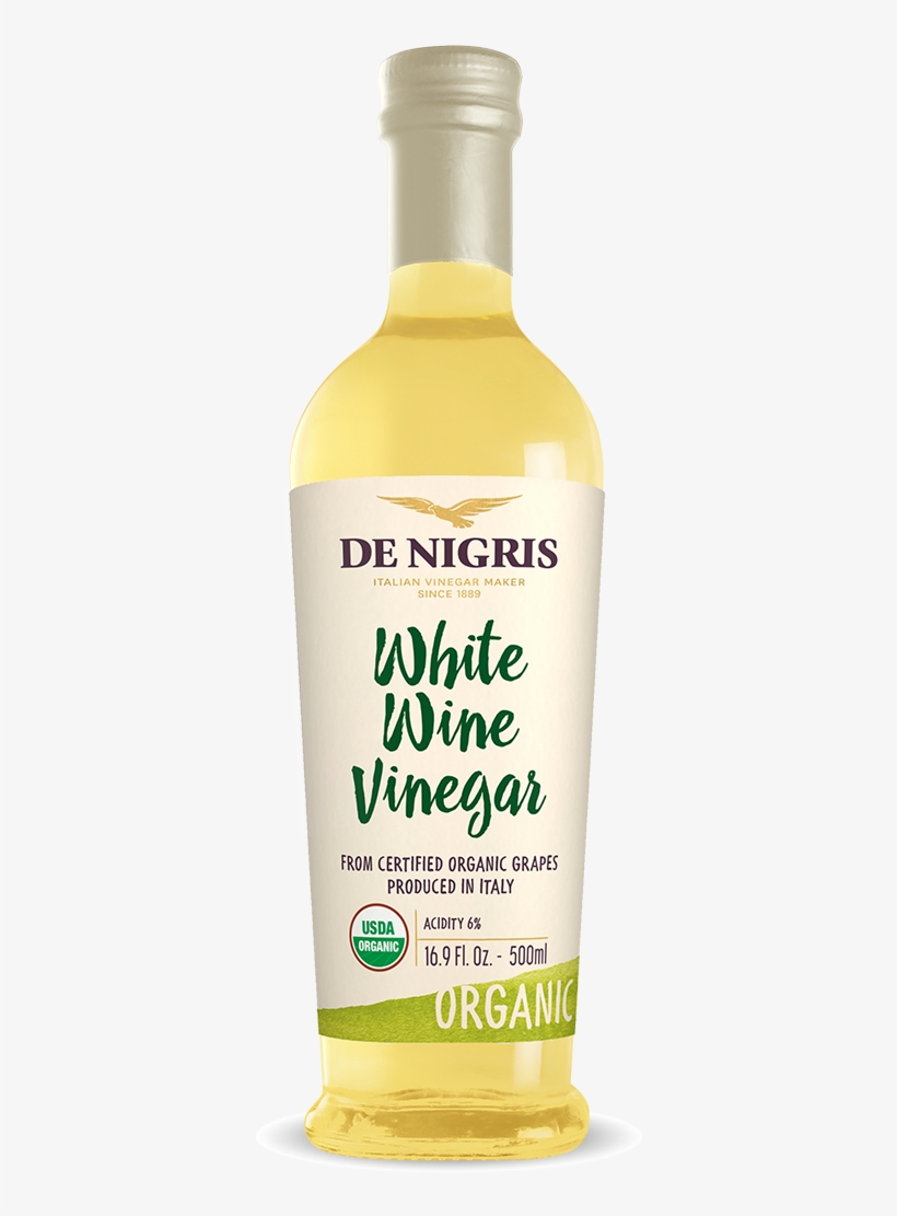 Organic White Wine Vinegar - De Nigris Vinegar, Organic, Apple Cider, Raw Unfiltered,, transparent png #1701987