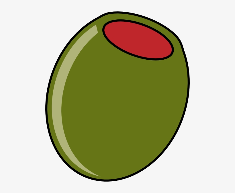 Olive At 20 Deg - Olive Clip Art, transparent png #1702041