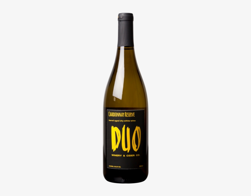 Chardonnay Reserve - Glass Bottle, transparent png #1702316