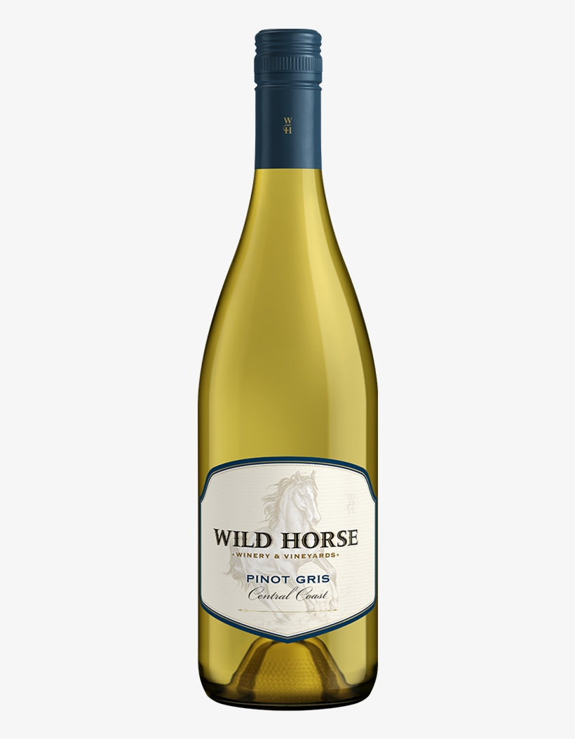 2017 Wild Horse Pinot Gris Central Coast - Chardonnay, transparent png #1702374
