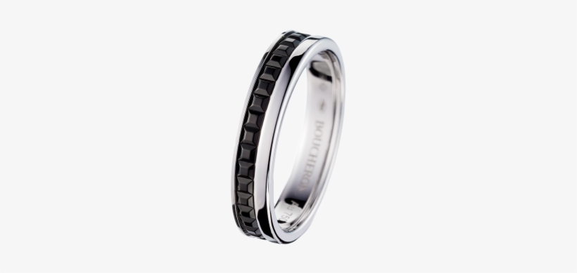 Jal00206 Quatre Black Edition Wedding Band White Gold - Fashion Ring For Boys, transparent png #1702422