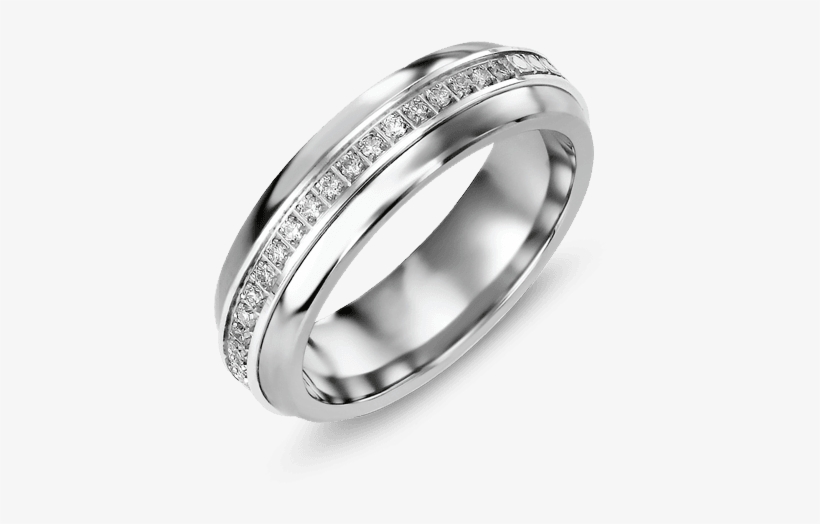 Men's Women's Cobalt & Gold Wedding Band - Wedding Rings, transparent png #1702521