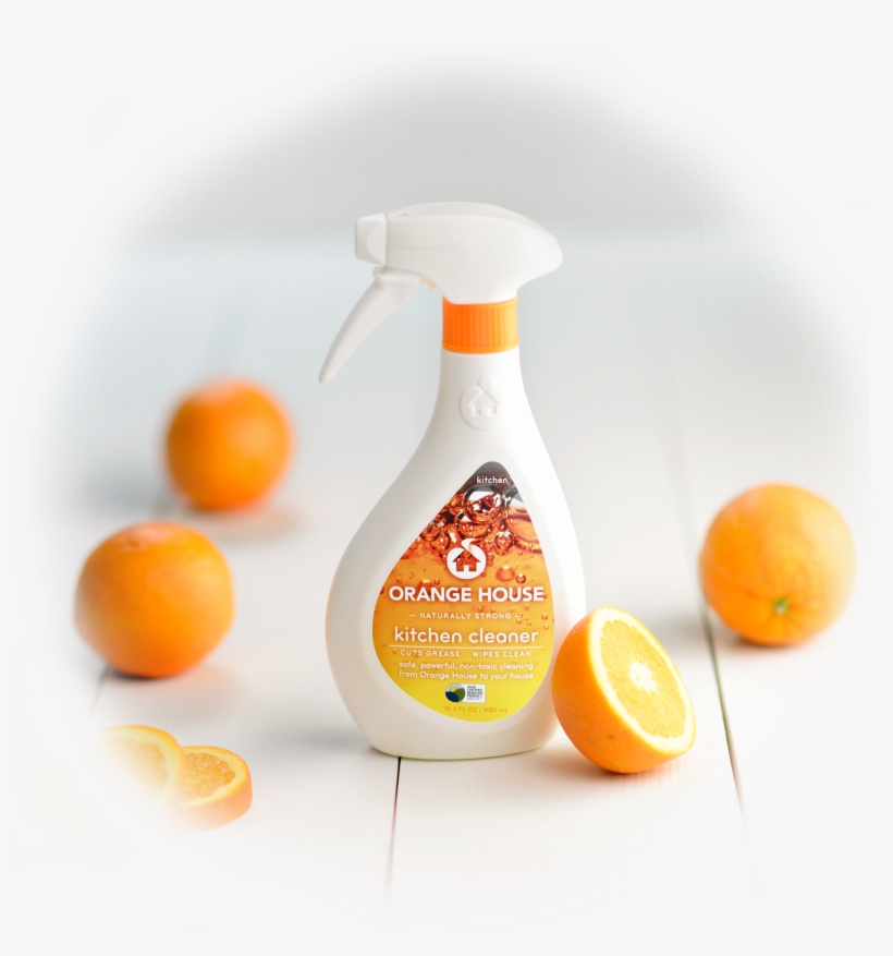 Orange House Kitchen Cleaner - House, transparent png #1702630