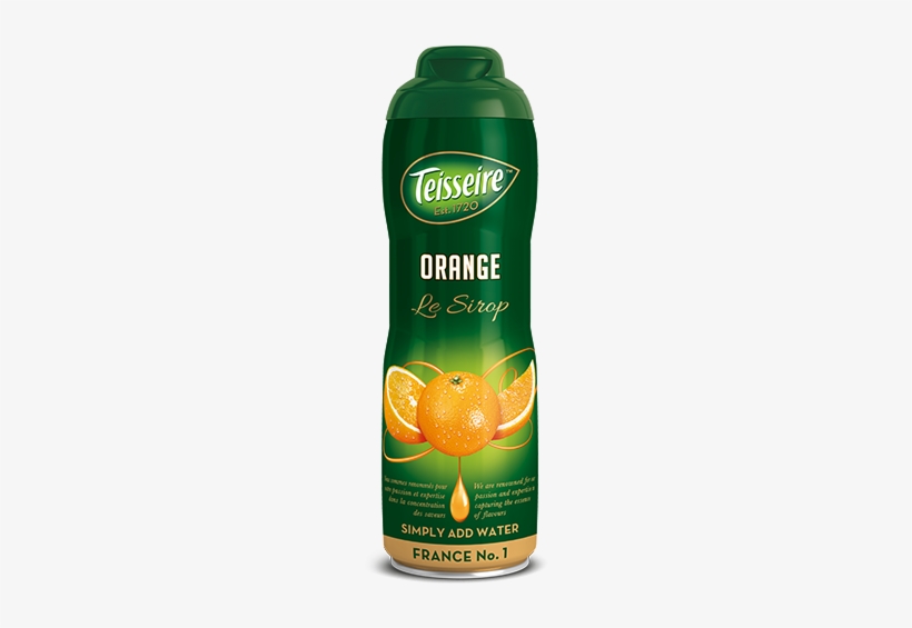 Teis Orange 60cl Png - Teisseire Mint Syrup, transparent png #1702648