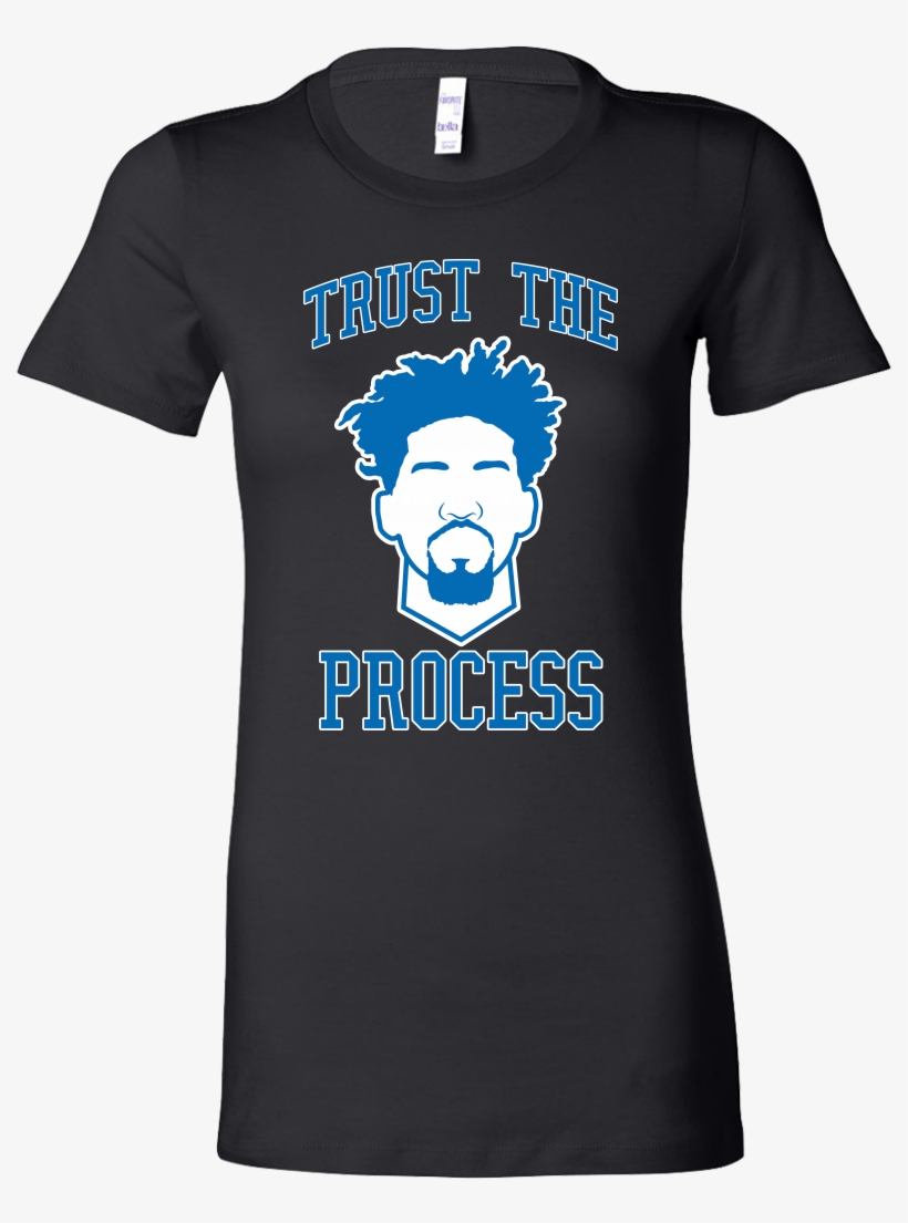 Joel Embiid 'trust The Process' Women's Shirt - Shirt, transparent png #1702716
