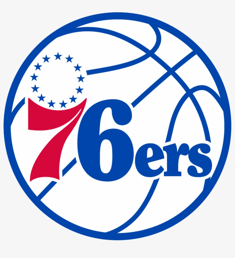 76ers Team History - Philadelphia 76ers Logo, transparent png #1703094