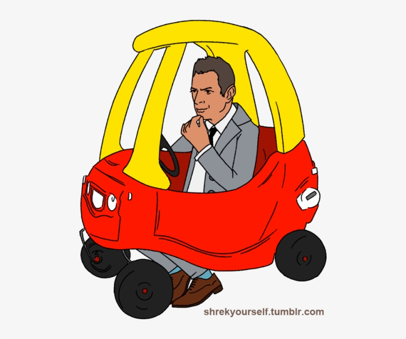 Chef Goldblum In A Toy Car, transparent png #1703117