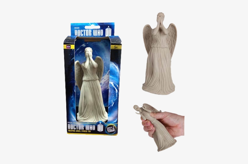 Weeping Angel Stress Toy - Doctor Who Weeping Angel Stress Toy - White, transparent png #1703176
