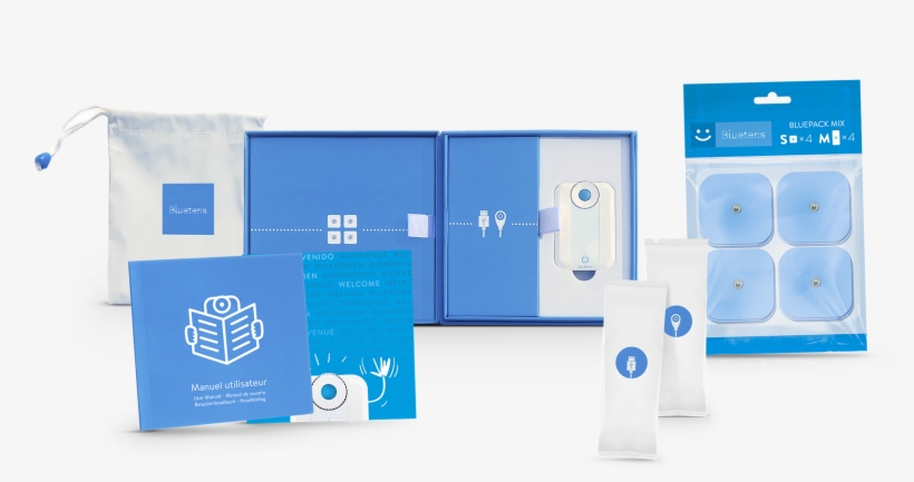 Open Box Old - Bluetens Electro Stimulator + Accessories, transparent png #1703504