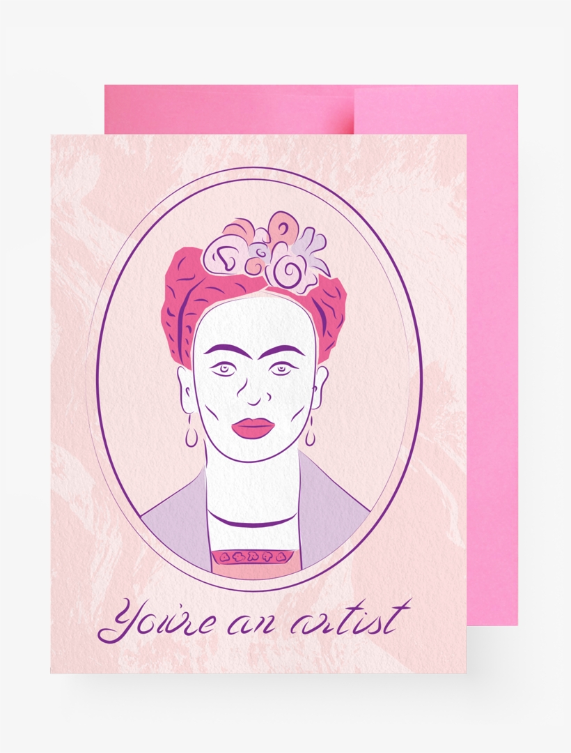 Frida Kahlo Compliment Card - Hillary Clinton, transparent png #1704575