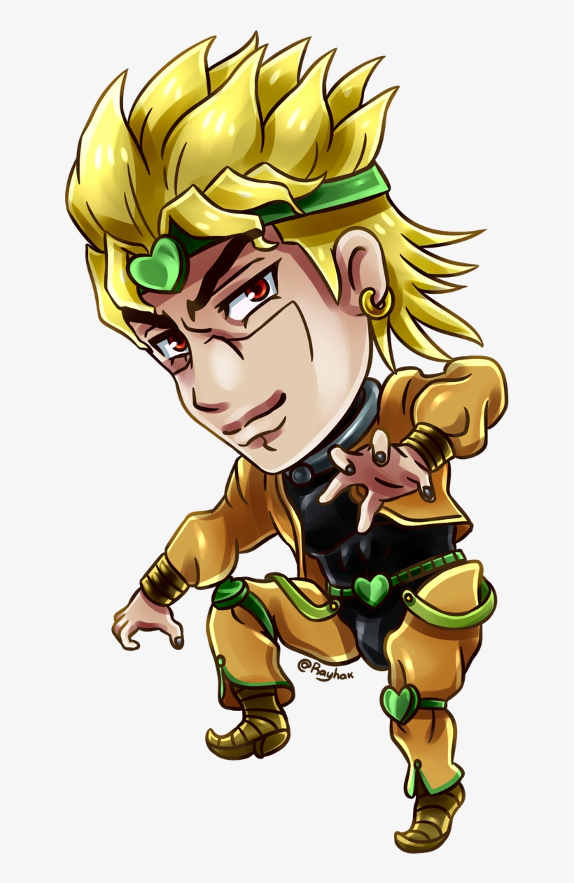 0 Replies 0 Retweets 0 Likes - Jojo Bizarre Adventure Chibi Dio, transparent png #1704993