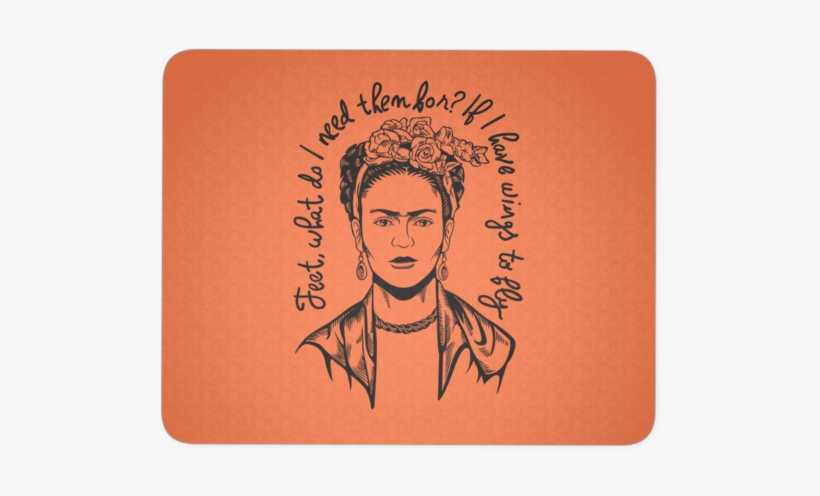 Frida Kahlo Mousepad - Label, transparent png #1705011