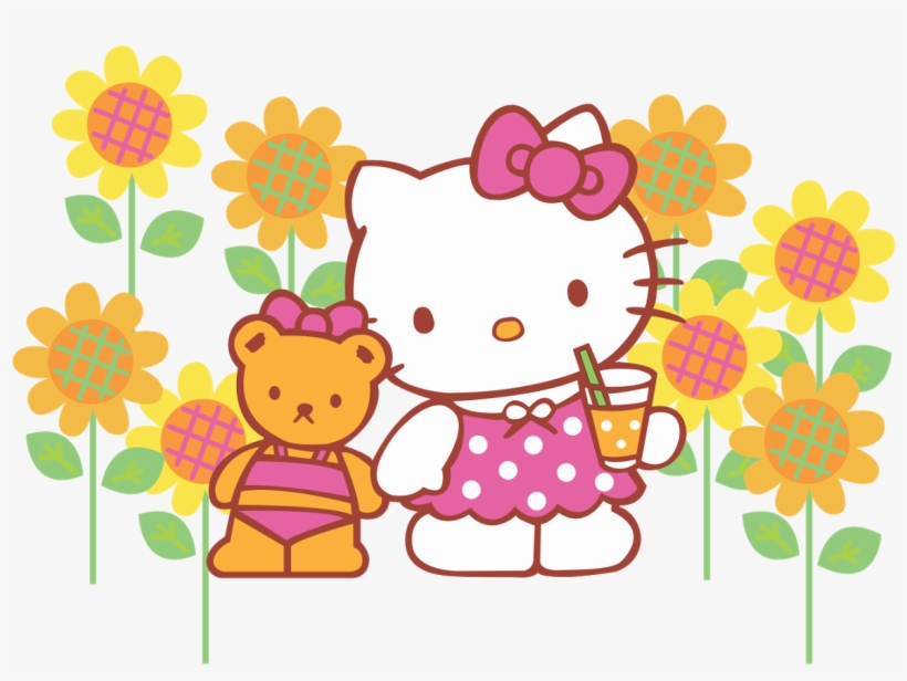 Sanrio Hello Kitty Vector, Sanrio Hello Kitty Vector - Cartoon Hello Kitty Vector, transparent png #1705133