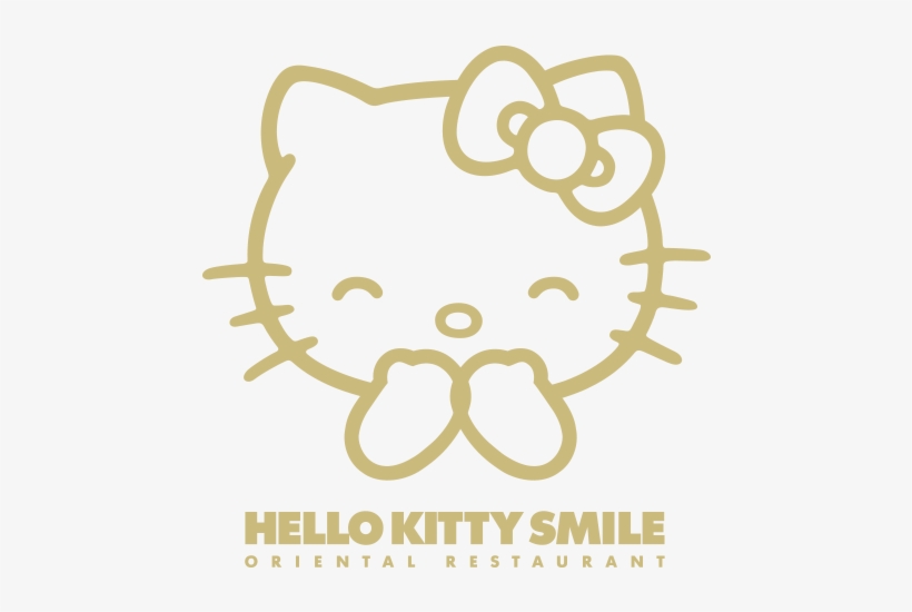 By Train And High-speed Boat - Hello Kitty Clipart Black And White, transparent png #1705271