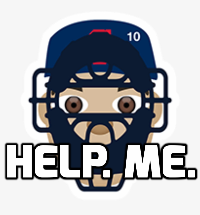 They Range From Yan Gomes, Whose Mouth Is Blocked By - Cleveland Indians Team Emoji, transparent png #1705479