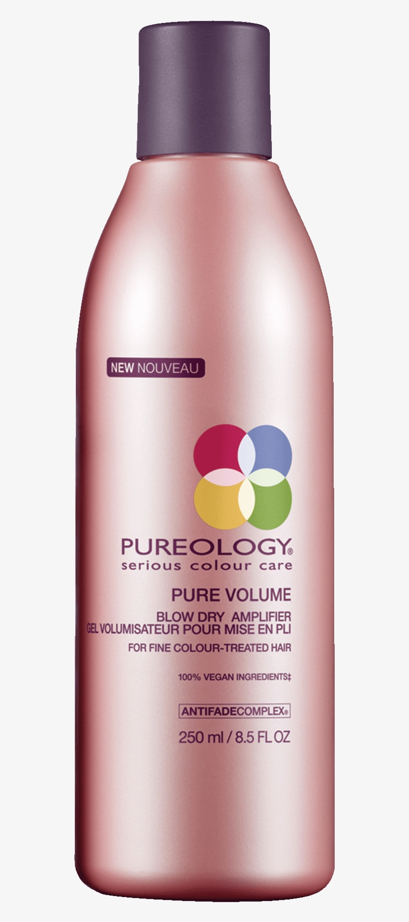 Pure Volume Blow Dry Amplifier Hair Gel - Pureology Pure Volume Blow Dry Amplifier 1.0 Oz Travel, transparent png #1705554