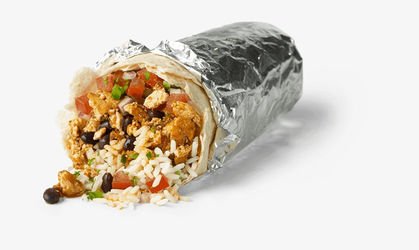 Eat Vegan, Score Free Chipotle - Chipotle Burrito Png, transparent png #1706180