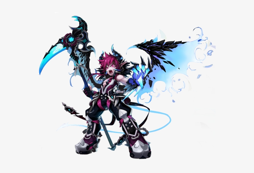573px-dio Wings - Grand Chase Dio Dusk Bringer, transparent png #1706376