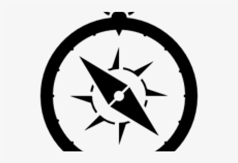 Simple Compass - Emblem, transparent png #1706494