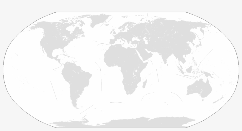 Blankmap World Continents - World Map Blank Wwi, transparent png #1707102