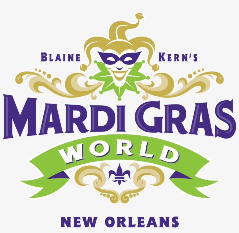 mardi gras world logo