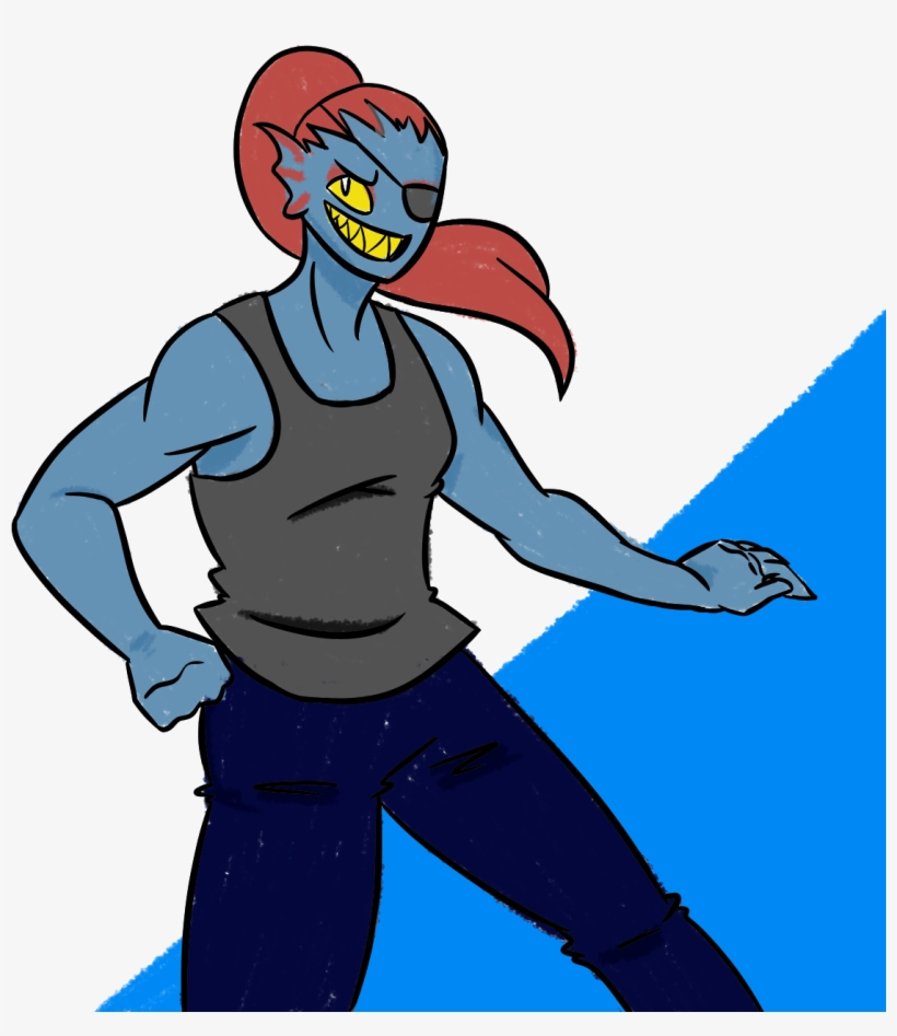 I Am Undyne Head Of The Royal Guard ” “papyrus - Cartoon, transparent png #1708175