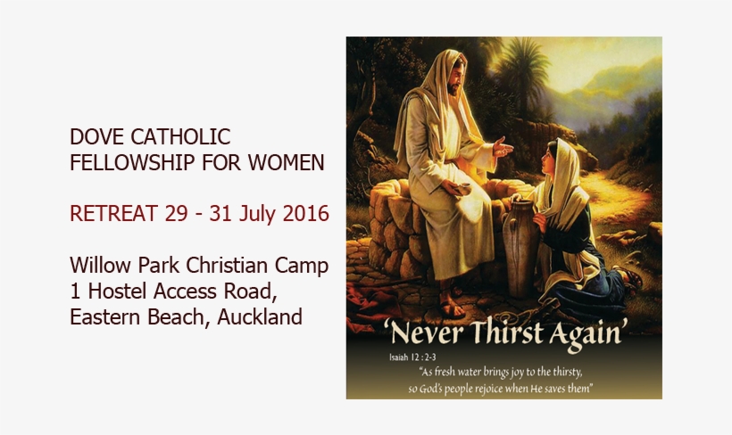 2016 Never Thirst Again Retreat - Sitting At The Feet Of God, transparent png #1708232