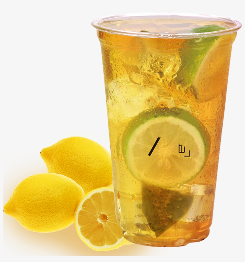 Png Freeuse Iced Tea Lemon Frozen Cubes Transprent - Lemon Ice Tea Png, transparent png #1708789