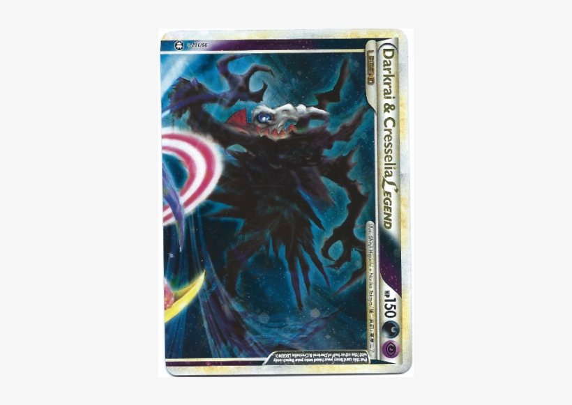 Darkrai & Cresselia Legend Top Pokemon Card Hs Triumphant, transparent png #1708910
