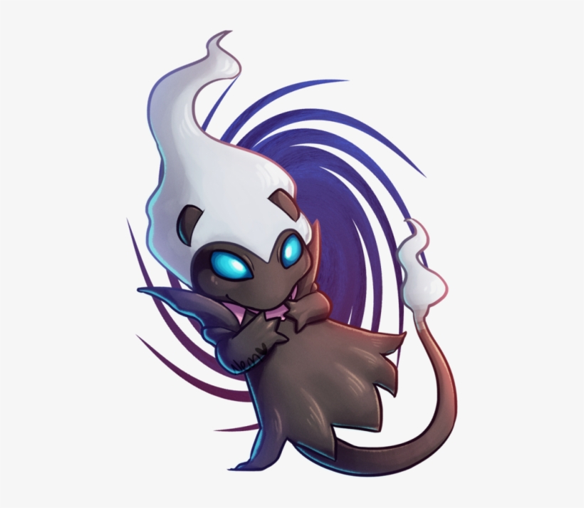 Request For @garethet Of A Cute Mew/darkrai Fusion - Cartoon, transparent png #1708986