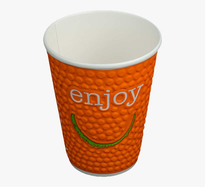 Impresso Enjoy Double Wall Paper Cups - Cup, transparent png #1709081