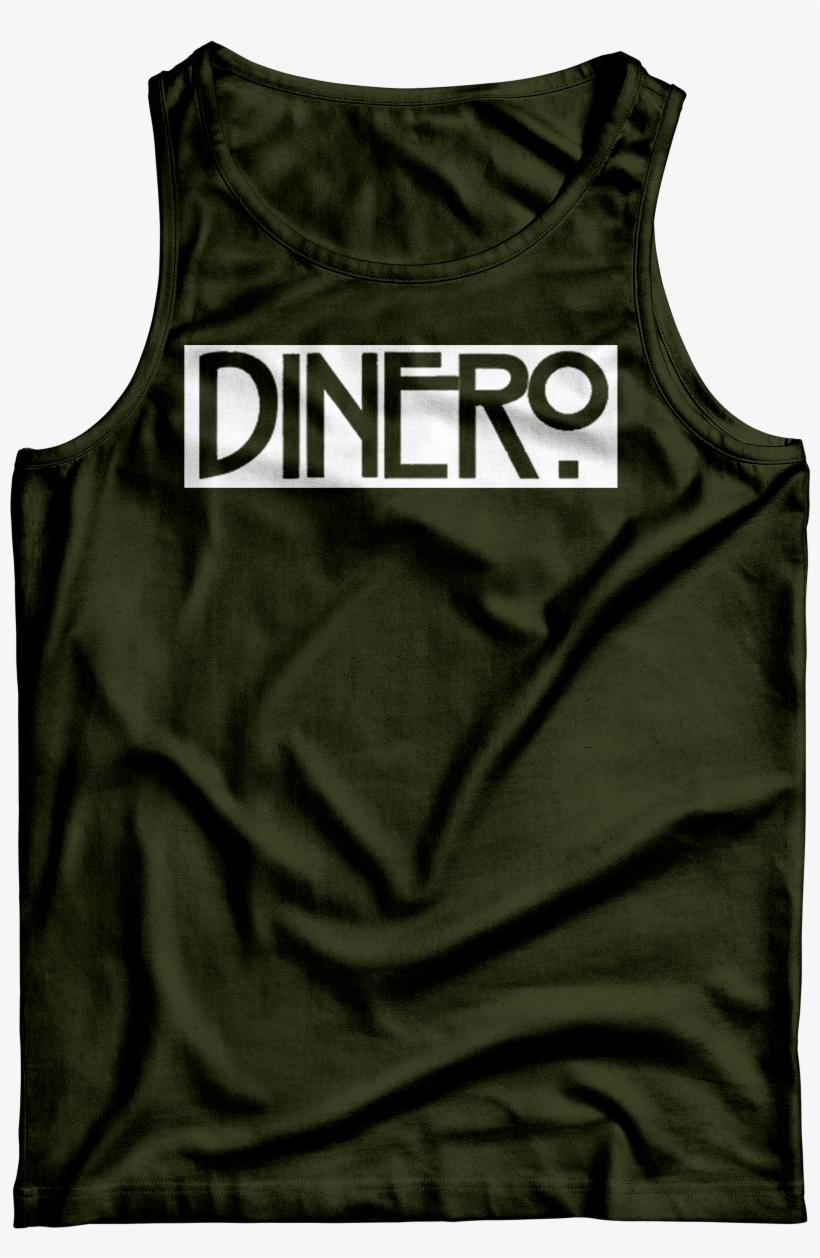 Image Of Olive Green Dinero Clothing Tank Top 💰 - Clothing, transparent png #1709288