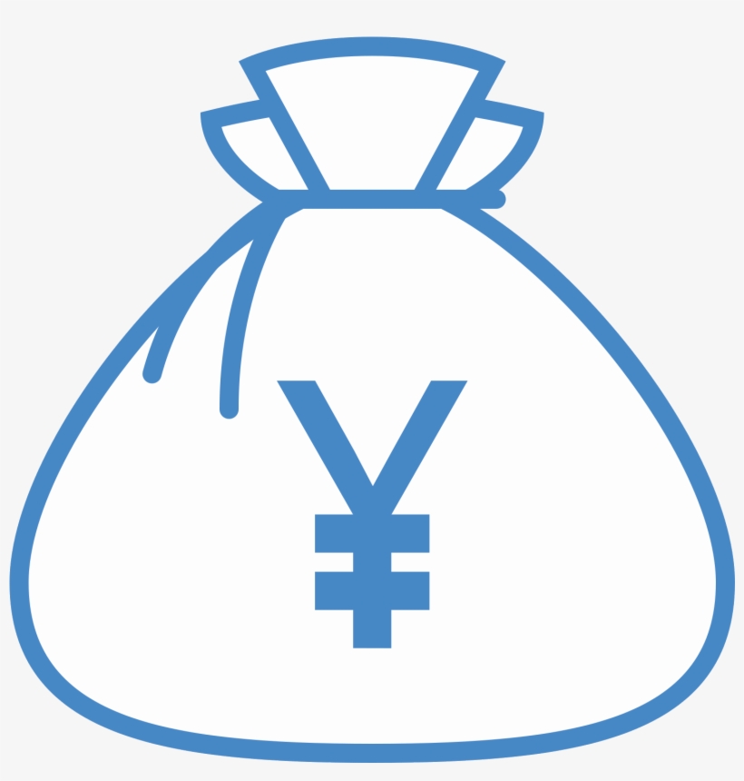 Bolsa De Dinero De Yenes Icon - Money, transparent png #1709335