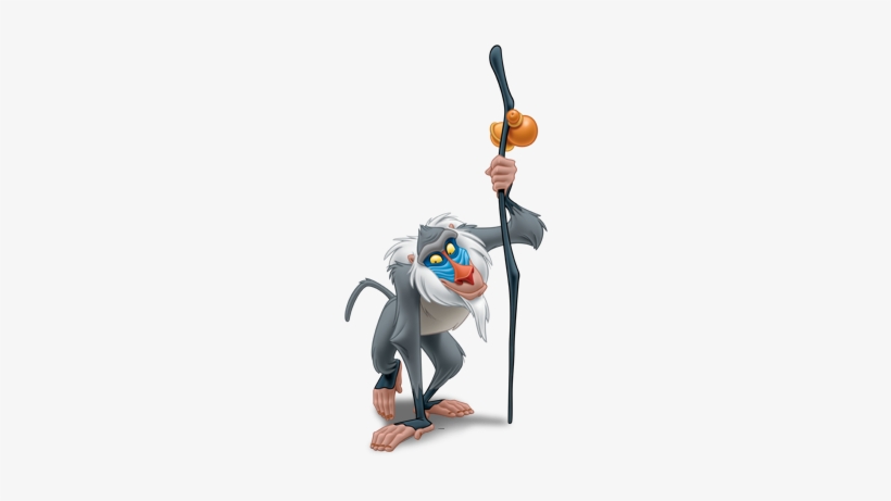 Quote Of The Day - Rafiki Stick Lion King, transparent png #1709362