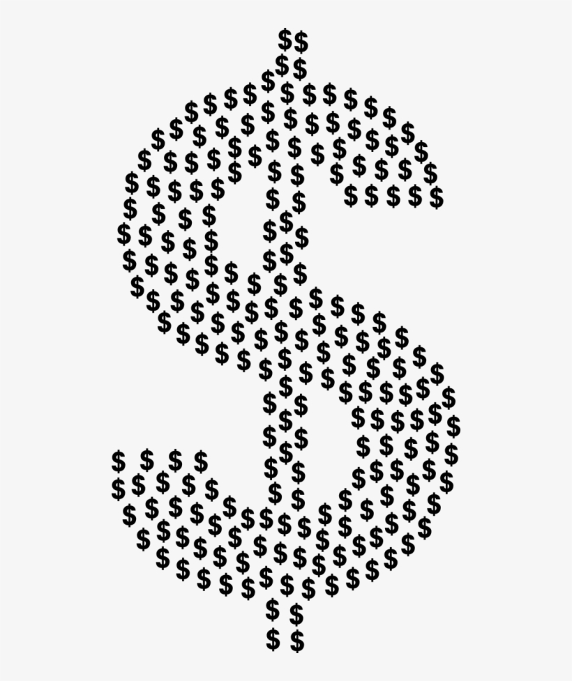 Dollar - Fractal Dinero, transparent png #1709488