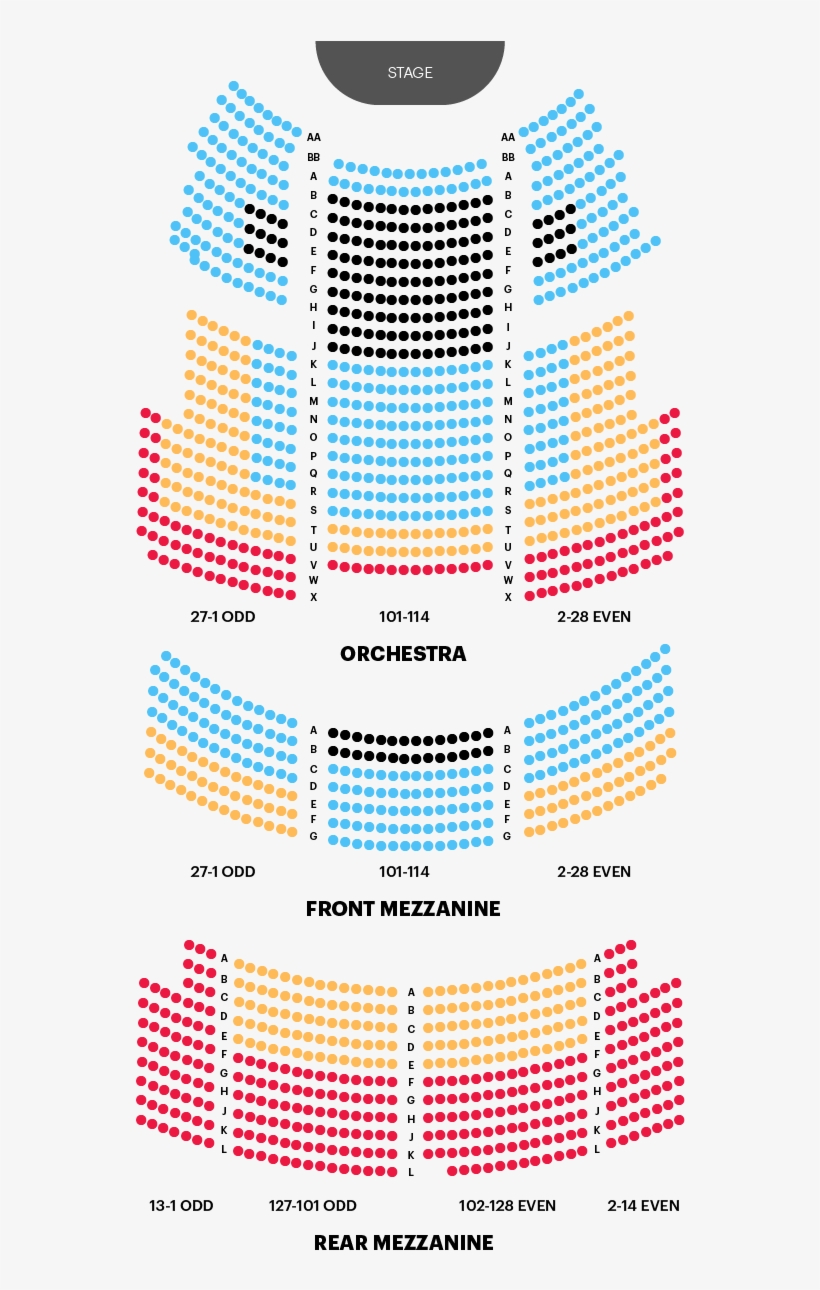 Saenger Theater Seating Chart