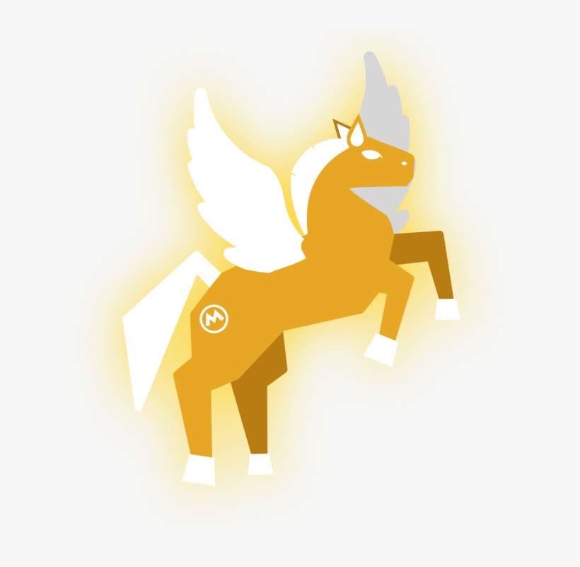 Pegasus Clipart Roman Mythology - Munzee Pegasus, transparent png #1709966