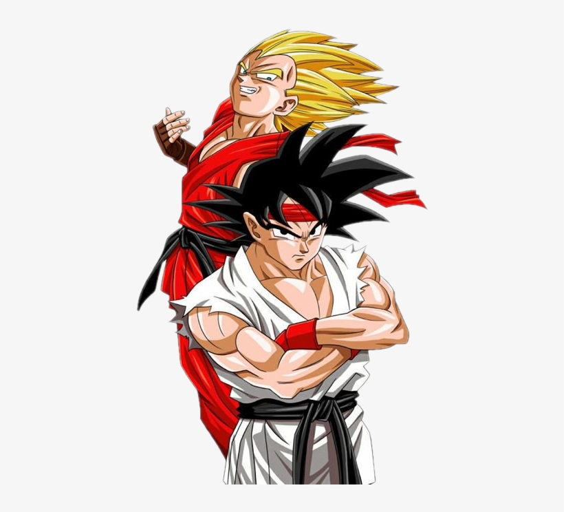 Goku & Vegeta Street Fighter Version [ Fanart Version] - Goku And Vegeta  Fan Art - Free Transparent PNG Download - PNGkey