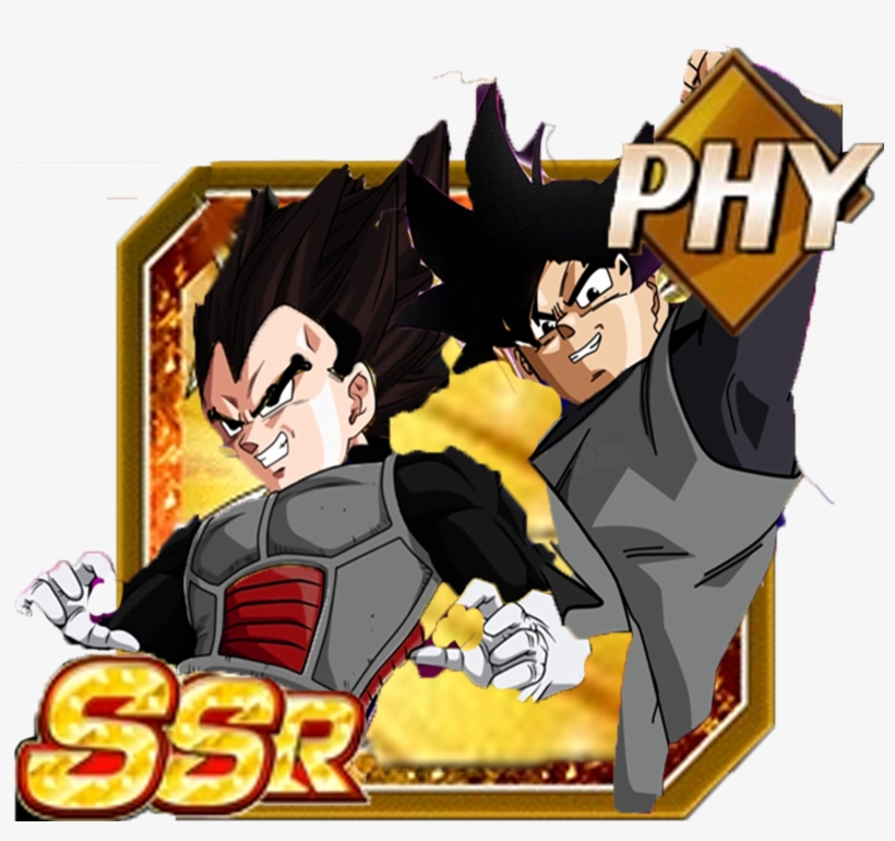 Goku Vegeta Black Thumb - Goku And Vegeta Angel, transparent png #1710521