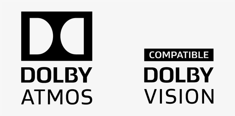 Dolby, Dolby Atmos, Dolby Surround, Dolby Vision, And - Dolby Atmos Logo Png, transparent png #1710667