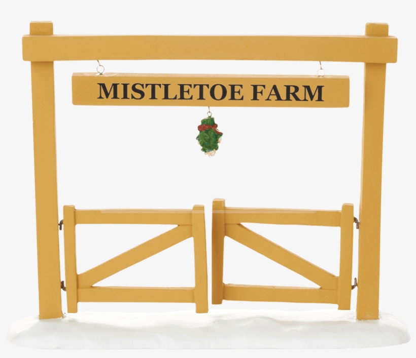 Mistletoe Farm Gate - Department 56 Village Mistletoe Farm Gate Accessory, transparent png #1710914